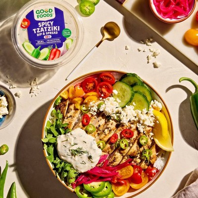Good Foods Spicy Tzatziki Dip - 8oz