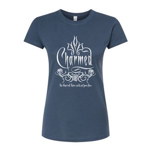 Women's - Charmed - The Power of Three Will Set You Free Juniors Fitted Graphic T-Shirt - 1 of 3