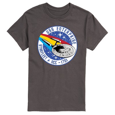 Men's - Star Trek - Enterprise Mission Patch Short Sleeve Graphic T-Shirt