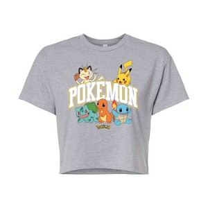 Women's - Pokémon - Pokémon Athletic Cropped Graphic T-Shirt - 1 of 4