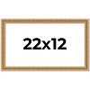 PosterPalooza | Refined Gold Picture Frame - UV Acrylic, Backing Board, Hanging Hardware Included - 2 of 4