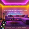 FAAYFIAN 66 ft Smart Color-Changing Christmas String Lights, RGB Outdoor Lights with App & Remote, Music Sync - 4 of 4