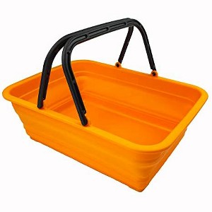 SAMMART 8L (2.1 Gallon) Collapsible Basket with Handle - 1 of 4