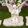 Northlight Kneeling Angel with Open Wings Statue - 13" - 2 of 4