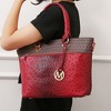 MKF Collection Grace Women’s Signature and Croc Embossed Tote Bag by Mia K - 3 of 4