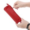 Unique Bargains Solid Color Round Stationery Bags with Zipper for Teen Office - 4 of 4