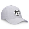 NCAA Iowa Hawkeyes Unstructured Chambray Cotton Hat: Adjustable Lightweight Baseball Cap - 3 of 4