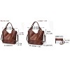 Generic Women Tote Bag Handbags PU Leather Fashion Hobo Shoulder Bags - 3 of 4