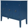 TIRAMISUBEST Adjustable Shelf Storage Sideboard Buffet Cabinet with 3 Retro Metal Handles and 4 Pinewood Legs, for Entryway, Living Room - 4 of 4