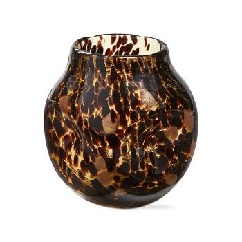 tagltd Tortoise Art Glass Vase