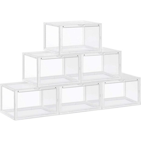 Storage Organizer Shoe Rack Clear Door Unit Cube Cabinet 10Tier