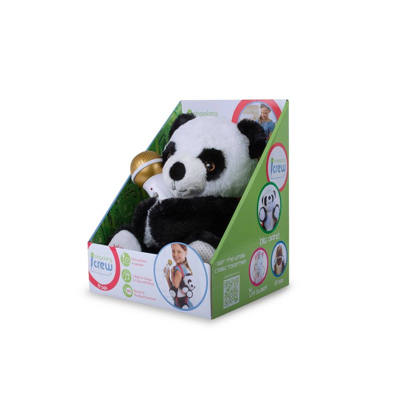 Singing Machine Plush Toy with Sing-Along Microphone, 6 of 9