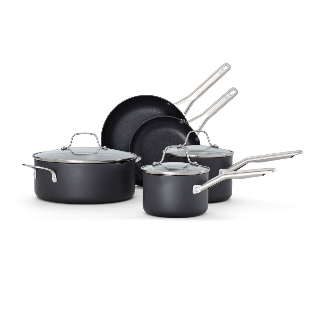 Calphalon 8pc Hard Anodized Aluminum Nonstick Cookware Set