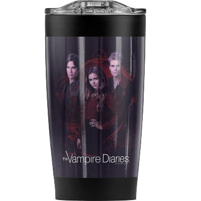 Vampire Diaries Company Of Three Steel Tumbler 20oz Coffee Travel Mug
