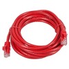 Monoprice Cat6 Ethernet Patch Cable - 14 Feet - Red | Network Internet Cord - RJ45, Stranded, 550Mhz, UTP, Pure Bare Copper Wire, 24AWG - Flexboot - 2 of 2