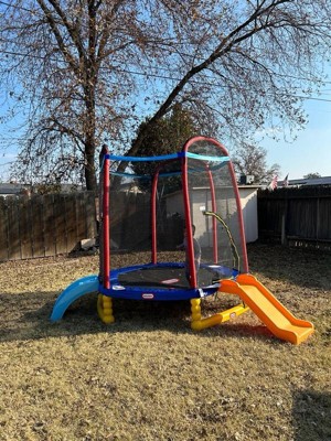 Little tikes shop trampoline with slide