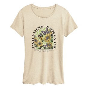 Women's - Instant Message - Paradise Forever Short Sleeve Graphic