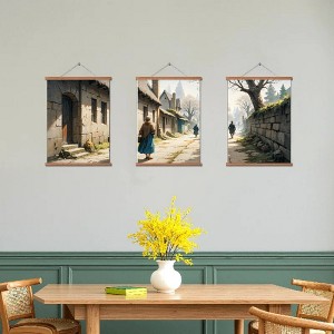 Floral Canvas Wall Art with Strong Artistic and Visual Aesthetics,3 - Pieces - 1 of 4