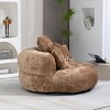 Bean Bag Chair Lazy Chair with 3 Pillows,Durable Comfort Lounger High Back Bean Bag Chair Couch for Adults and Kids,Indoor & Outdoor-Cuddlewood - 3 of 4