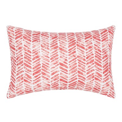 C&F Home Orange Herringbone Pillow