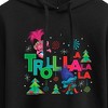 Women's - Trolls - Troll La La La La Branch and Poppy Cropped Graphic Hoodie - 2 of 3