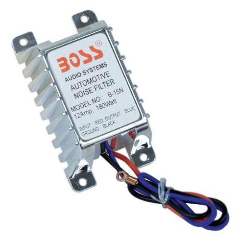 Boss B15n 12 Amp 180w Car Radio Amplifier Noise Suppressor B15 12v Audio Target