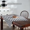 Annie Buffalo Check Black Table Topper 40x40 VHC Brands - 3 of 4
