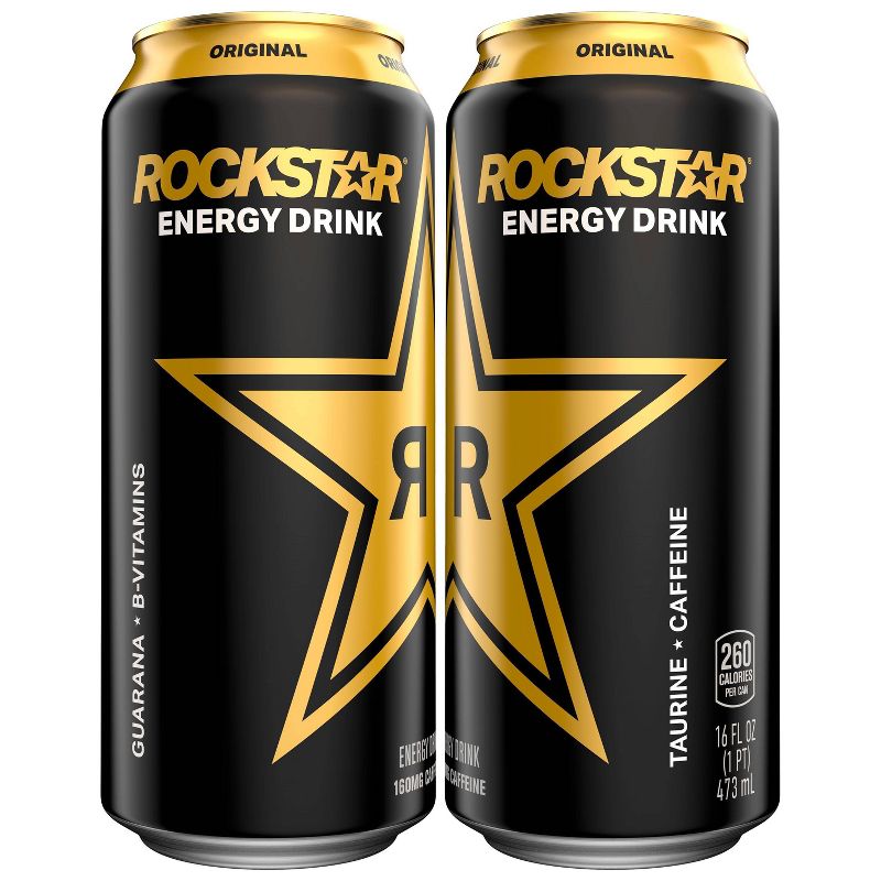 Rockstar Original Energy Drink - 16 fl oz can, 2 of 6