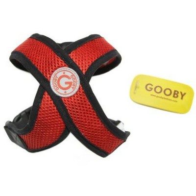 Gooby Comfort Dog Harness, Medium, Red
