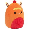 Squishmallows Original 10-Inch Ernest The Orange Monster - Official Jazwares Halloween Plush - Collectible Soft & Squishy Monster Stuffed Animal Toy - 2 of 3