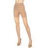Memoi Women's Nudes Ultra Bare Essentials Longline Control Top LUXE Pantyhose - 2 of 4