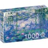 Outset Media Monet: Nympheas 1,000 Piece Puzzle, 27" x 19" Assembled Size, Ages 12 and Up - 3 of 4