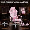 Grungis Office Chair with  Footrest and Comfy Lumbar Support,PU Leather Computer Chair with Headrest for Adult,Student - 4 of 4