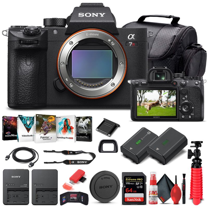 Sony Alpha a7R IV Mirrorless Camera Body Only ILCE7RM4/B - Basic Bundle, 1 of 5