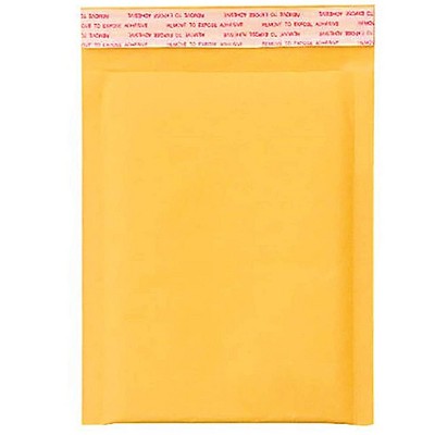 #000 4x8 inch 25,50,100,500 4"x8" Kraft Self Seal Bubble Mailer Padded Envelope 