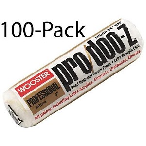 Wooster Genuine 9" Pro/Doo-Z 3/4" Nap Roller Cover 100-Pack, RR744-9-100PK - 1 of 1