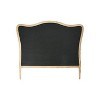 Storied Home Queen Oak Wood Headboard Beige: Upholstered, Freestanding, No Assembly, Spot Clean - 4 of 4