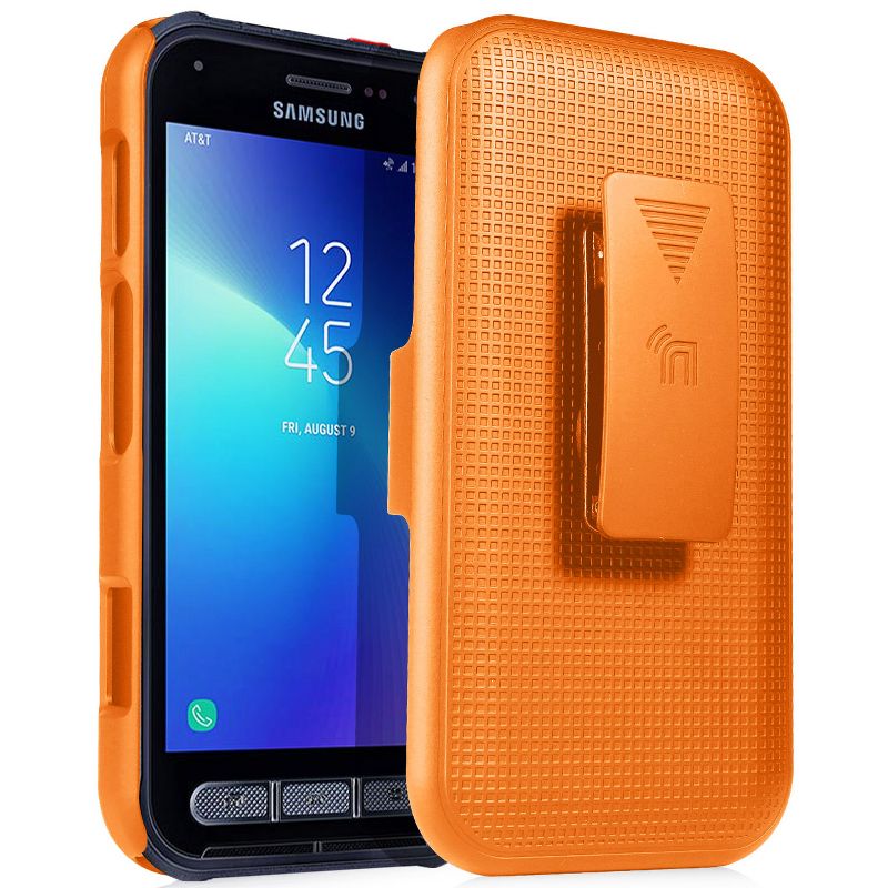 Nakedcellphone Case with Stand and Belt Clip Holster for Samsung Galaxy XCover FieldPro, 3 of 8