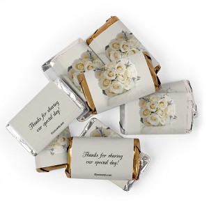 108 Pcs Wedding Candy Hershey's Chocolate Party Favors by Just Candy (2 lb) - Floral - 1 of 3