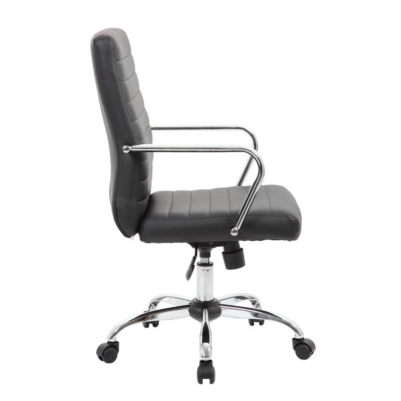 Task Chair with Fixed Arms Black - Boss Office Products, 5 of 10