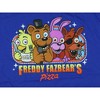 Seven Times Six Five Nights At Freddy's Shirt Boys Freddy Fazbear's Pizza Short Sleeve Top Blue - 2 of 4