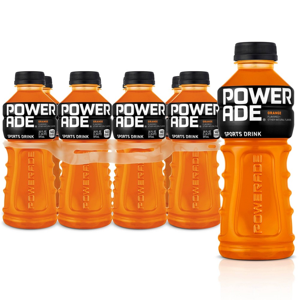 GTIN 049000047141 product image for Powerade Orange Sports Drink - 8pk/20 fl oz Bottles | upcitemdb.com