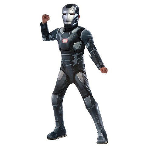 Marvels Captain America Civil War Kids Deluxe War Machine Muscle Chest Costume