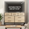 COZONY 52" Wide 7-Drawer Dresser, Freestanding Wood Storage Chest with Smooth Gliding Drawers for Bedroom, Living Room, Entryway Organization - 3 of 4