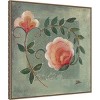 Amanti Art Ornaments in Green I by Patricia Pinto Framed Canvas Wall Art - 3 of 4