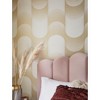 Eclipse Pearl White and Gold Geometric Paste the Wall Wallpaper - 4 of 4