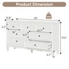 NicBex Dresser for Bedroom,Chest of Drawers with Round Knobs Design,Modern Freestanding Dresser,Storage Dressers for Bedroom - 3 of 4