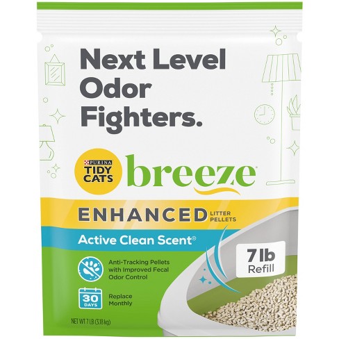 Tidy Cats Breeze Enhanced Active Clean Pellets Cat Litter - 7lbs : Target