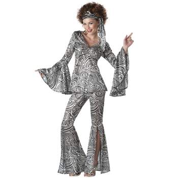California Costumes Silver Disco Lady Women's Costume