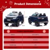 12V Ride on Toys for Big Kids, Electric Car for Kids with Remote Control, Electric Vehicle Ride on Toy, 3 Speeds, Soft Start, Led Lights - 4 of 4